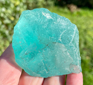 ANDARA• Africain bleuté ~ 153 g  | minéral afrique . REF BB2