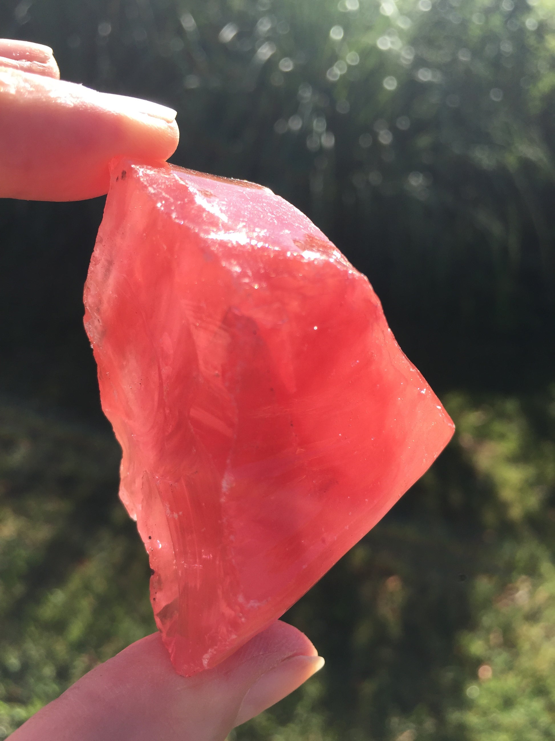pink andara crystal