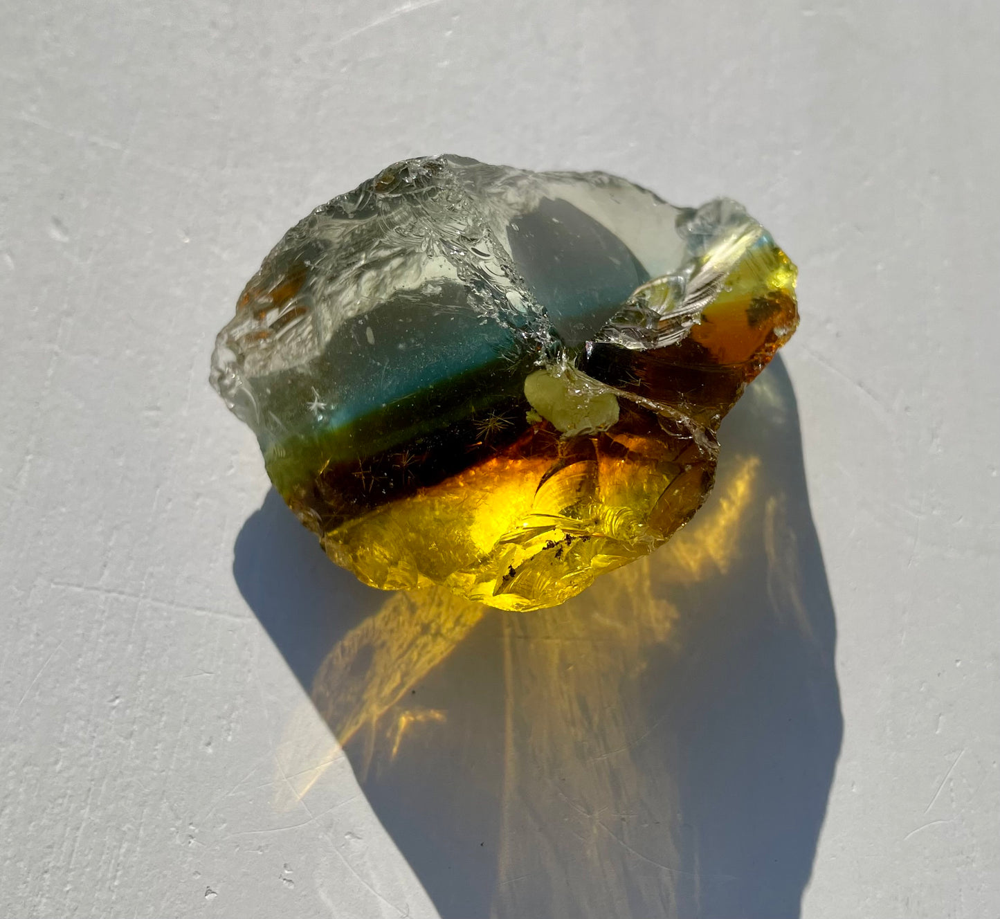 Rare ANDARA tricolore Gaïa Elder 81 g ~ mineral etherium