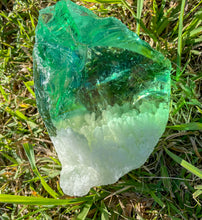 Charger l&#39;image dans la galerie, Rare ANDARA Altar atypique Aqua Ice 702 g ~  Cristal quantique 5D

