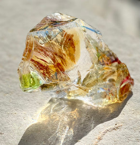 ANDARA Fée dorée de la Terre  128 g ~minéral etherium