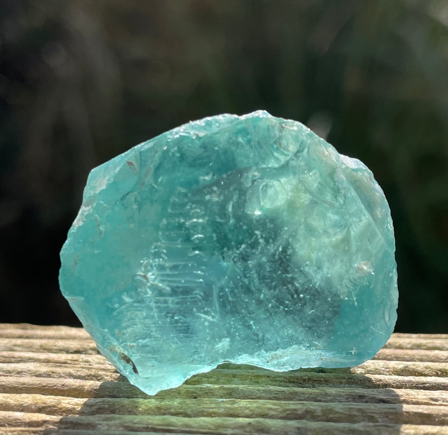 ANDARA• Africain bleuté ~ 24 g ~  B8 | quantum crystal 5D