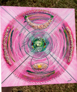 peinture vibratoire, andara