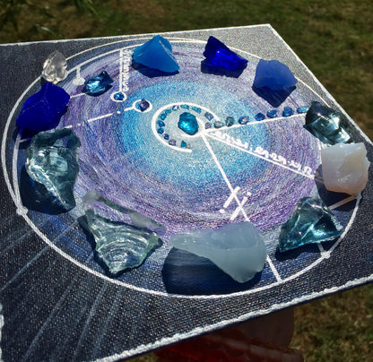 Lumière de Sirius 100 g 💙 ANDARAS ensemble grille Cristalline