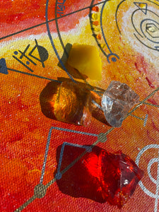 ADOPTÉ en DONATION ~ FEU DU PHENIX | Peinture vibratoire & ANDARA ~ ART Thérapie