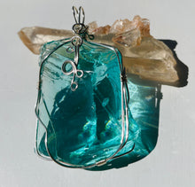 Cargar imagen en el visor de la galería, Pendentif ANDARA Aqua Sérénité Blue Ray 31 g
