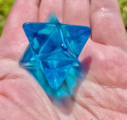 ANDARA Merkabah Aqua Aura Bleu électrique 23 g