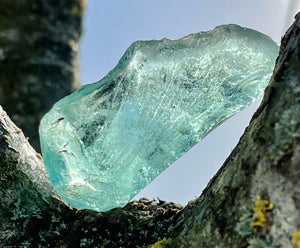 ANDARA Africain bleuté ~ 21 g ~  A5/mineral monoatomique