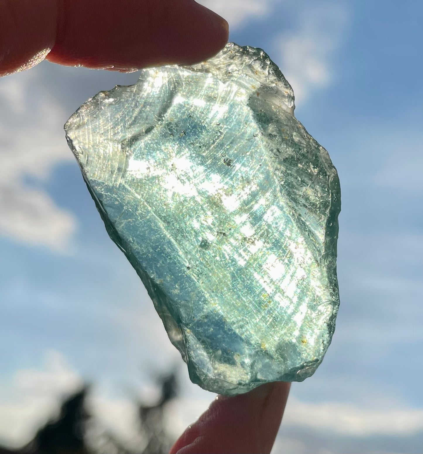 ANDARA Africain Coeur de Tanzanie ~ 26 g ~  mineral monoatomique