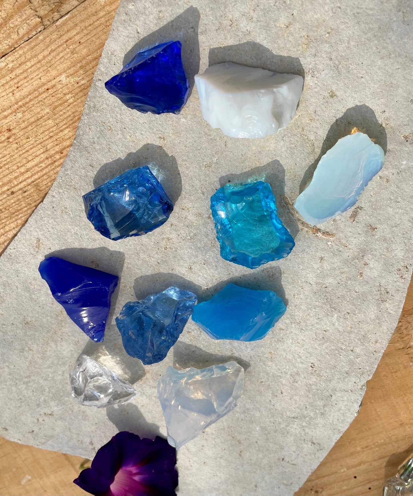 SET Babies ANDARA Ocean ~ 119 g | pierres et cristaux / REF 23