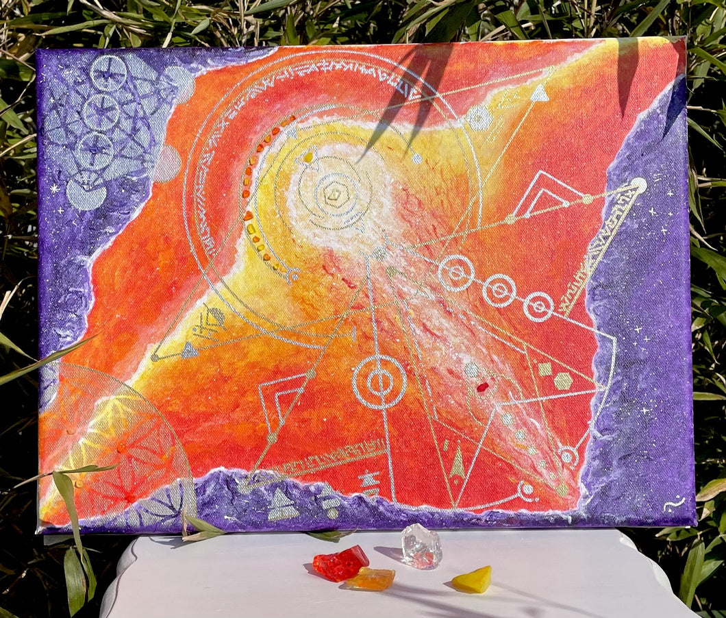 FEU DU PHENIX | Peinture vibratoire & ANDARA ~ ART Thérapie
