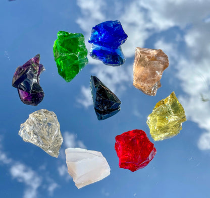 SET ANDARA• 9 Chakras  ~ lot n3 / 120 g | cristaux quantiques 5D