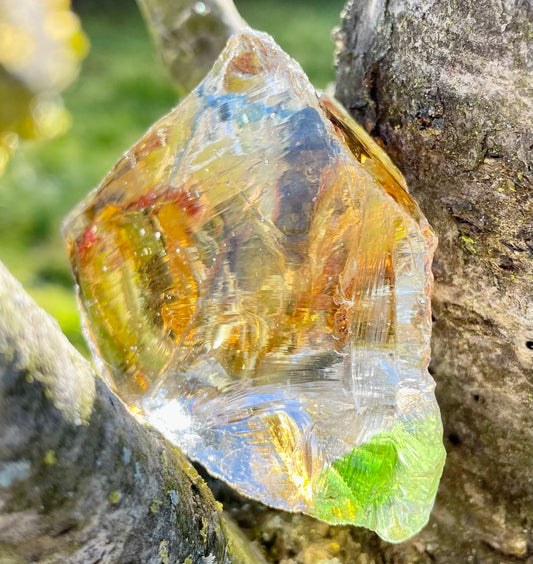 ANDARA Fée dorée de la Terre  128 g ~minéral etherium