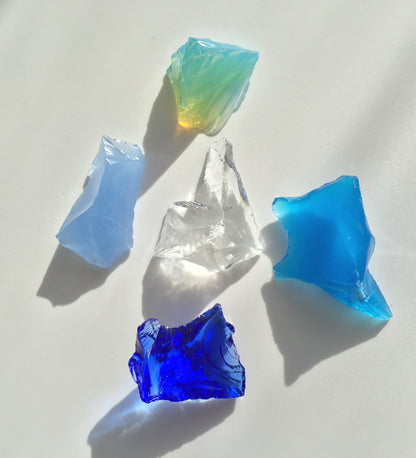 crystal andara blue bleu