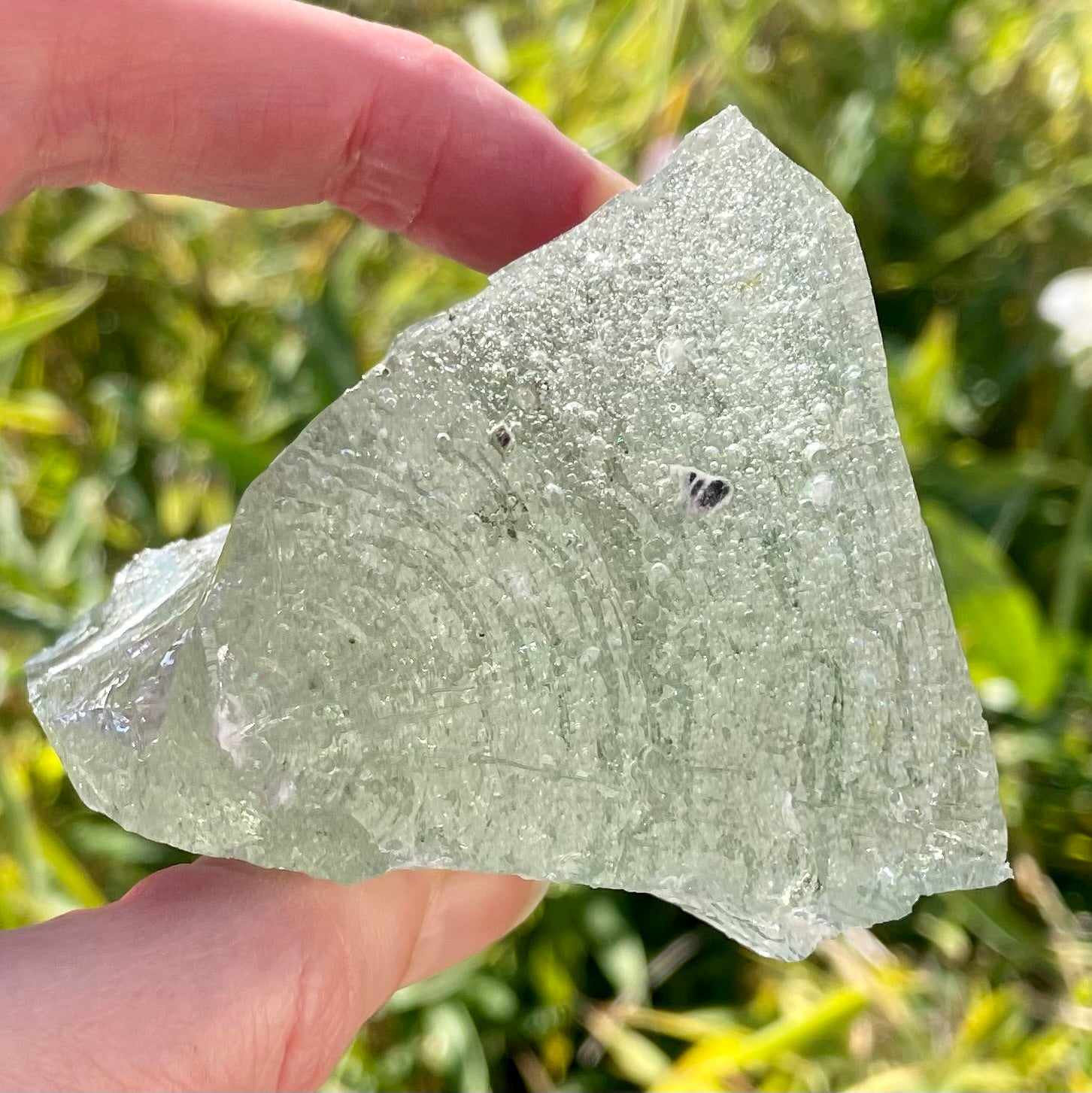 Lady Nellie Elder Sea Foam Monatomic Andara Crystal