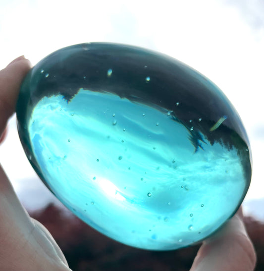 ANDARA Altar Poli oeuf cristallin Aqua 570 g